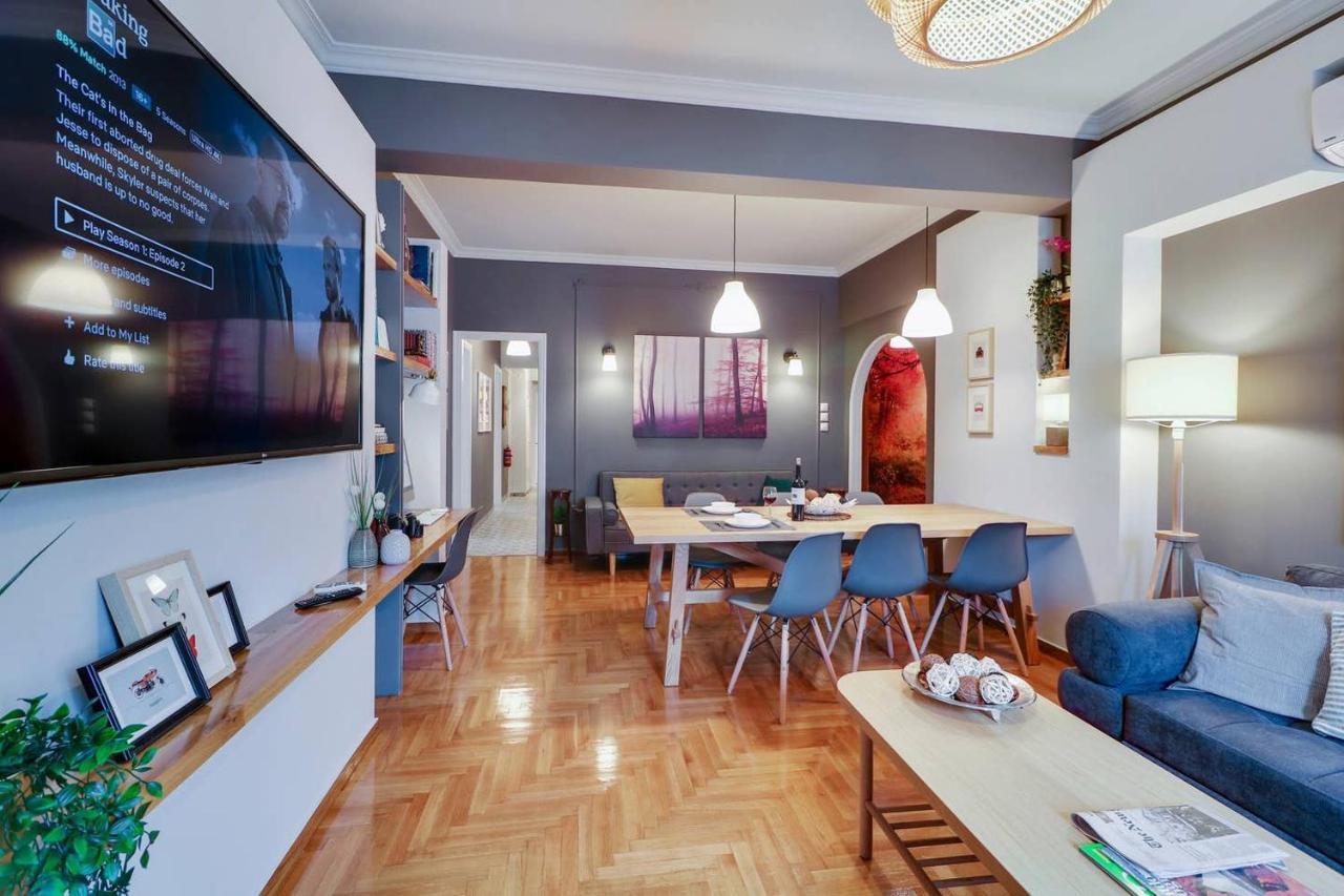Victoria 5Star / 5Br Bigapt / Sauna / 2Min To Metro Афіни Екстер'єр фото