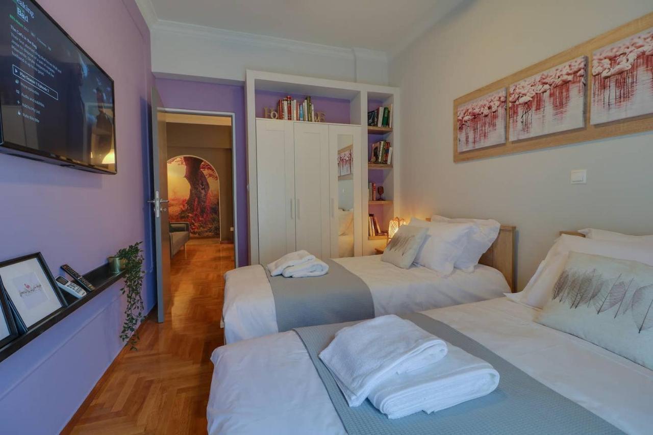 Victoria 5Star / 5Br Bigapt / Sauna / 2Min To Metro Афіни Екстер'єр фото